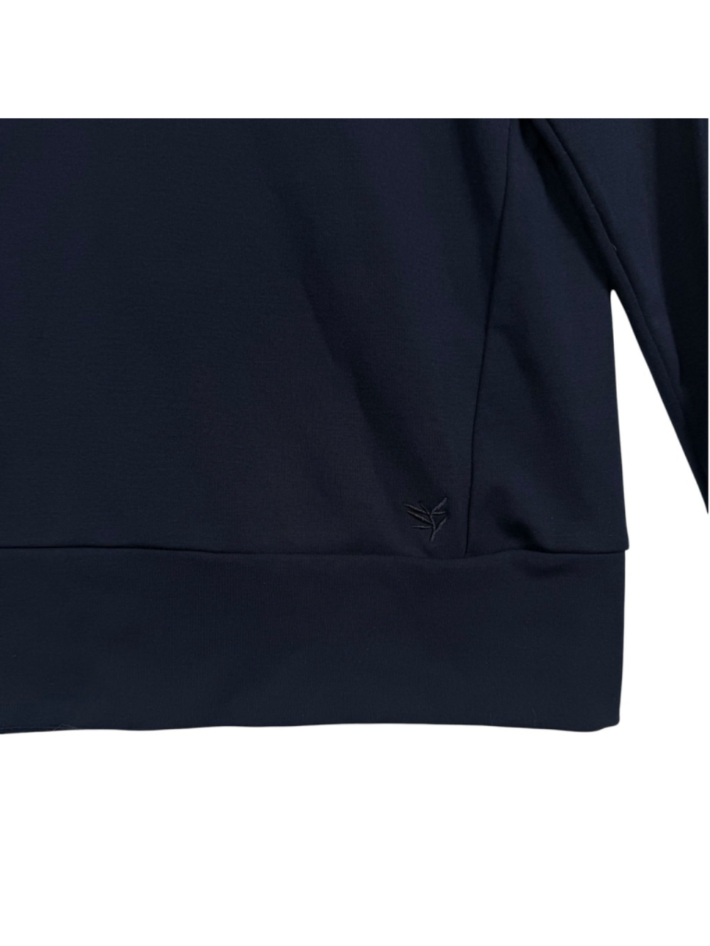Cozy Earth Brushed Bamboo Pullover Long Sleeve Top Blue Relaxed Women's Medium - Picture 3 of 5